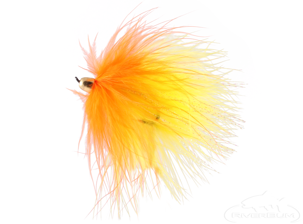 Marabou, Yellow-Orange, Conehead