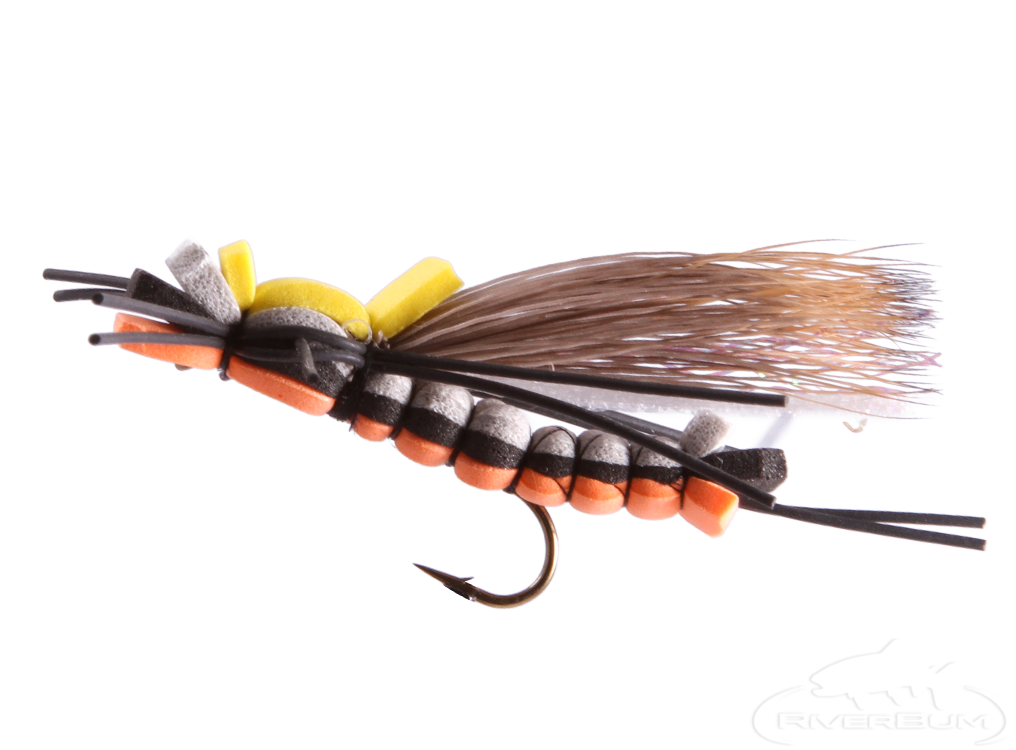Salmon Fly, Hair Wing Triple Decker