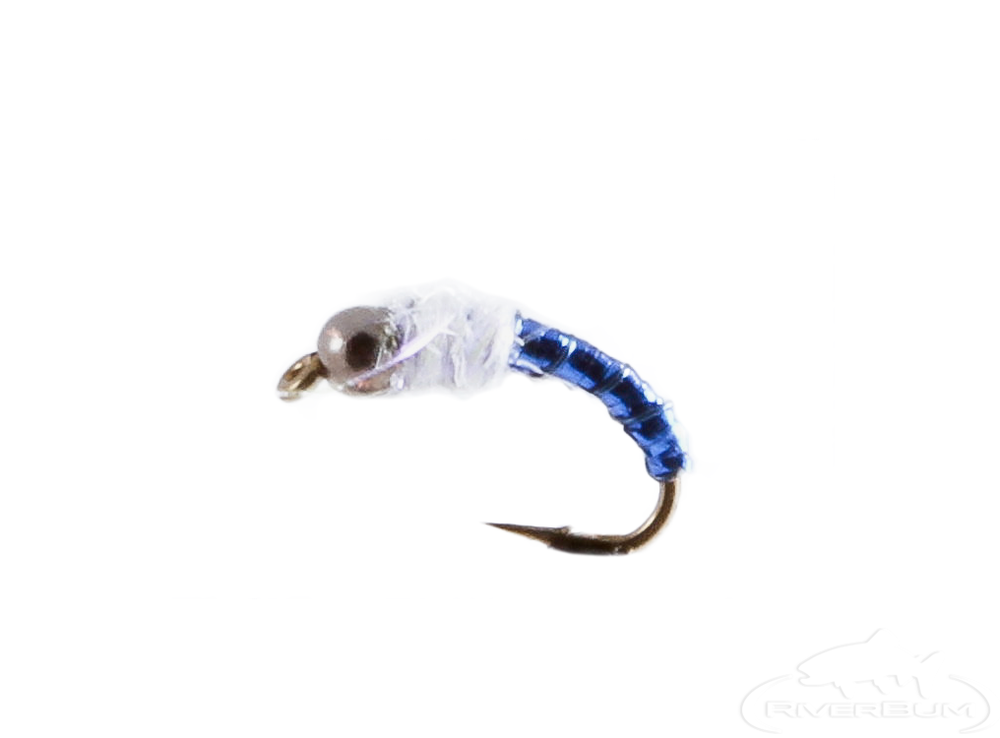 Electric Blue Bead Head Midge