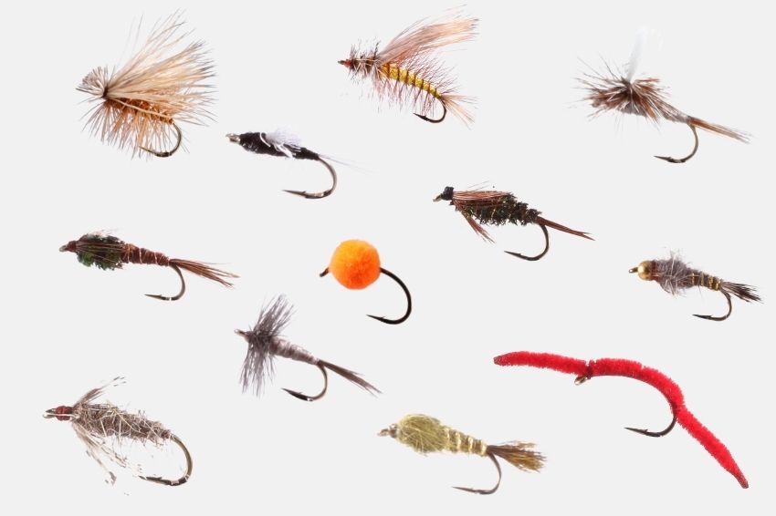 TAN CADDIS PUPAE Choose hook 1st CLASS POST 3,4 or 6 Trout Fly Fishing Flies 
