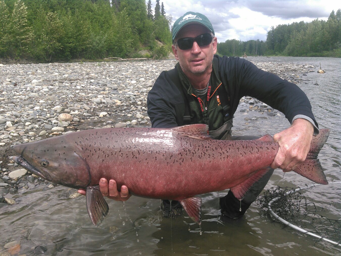 King Salmon on the FLY in Alaska! 