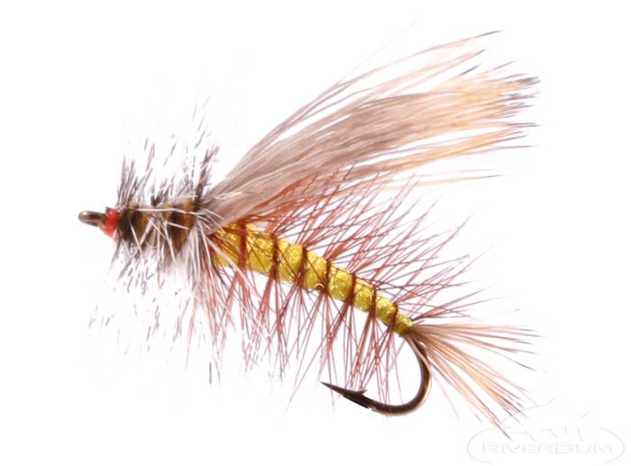 MNFT 10PCS Orange Nymph Pheasant Wings Mosquito Dry Hook Bass Fly Fishing  Trout Bait Hooks 8#or6#