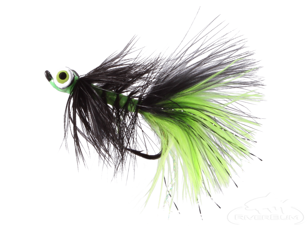 Dredger, Lead Eye, Black/Chartreuse